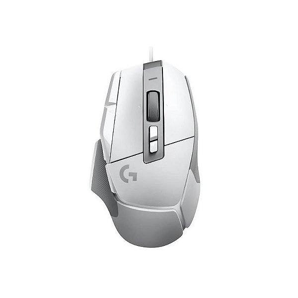 Mouse Gamer Logitech G502 X USB - Branco e Cinza - Alta Precisão e Ergonomia