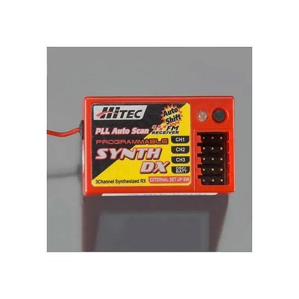 Rádio 3 Canais Hitec 24775 75Mhz
