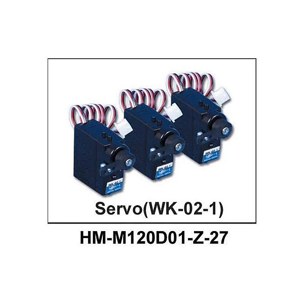 Servos de Modelismo Novus Cp 3G. Conjunto com 3 Unidades - HMXE2024