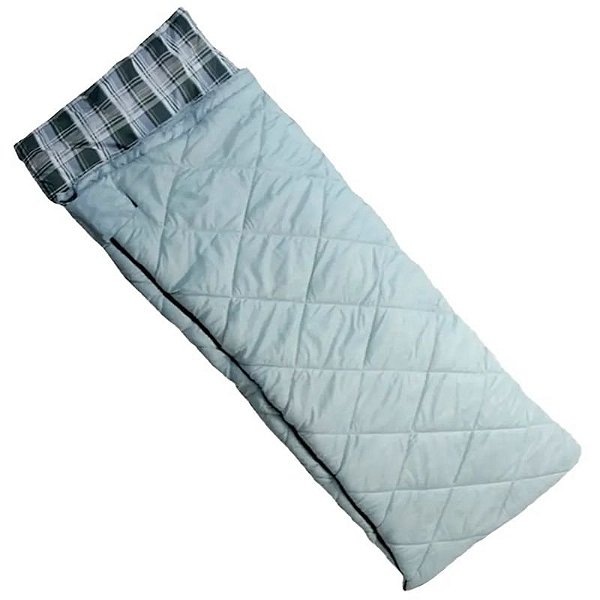 Saco de Dormir Nautika Hampton 4lb - Cor Cinza para Camping e Aventura