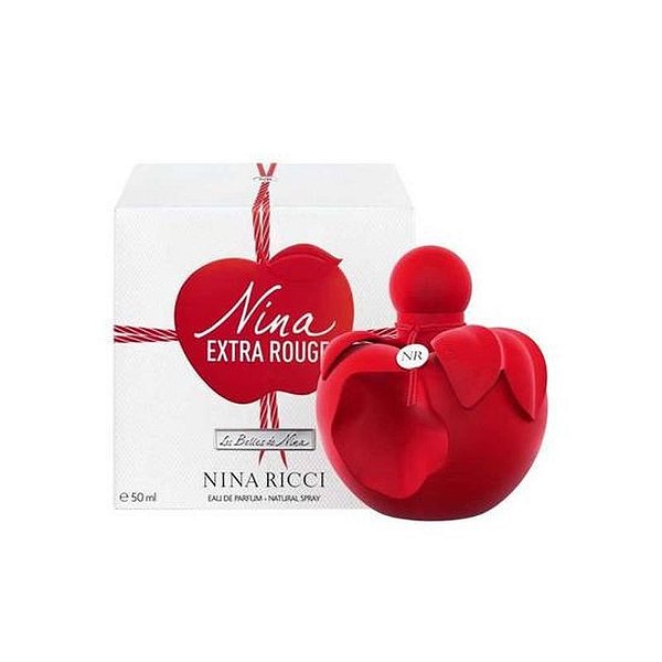 Perfume Feminino Nina Extra Rouge Eau de Parfum 80ML - Fragrância Irresistível e Chic