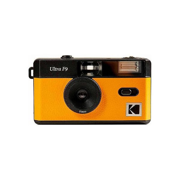 Câmera Analógica Kodak Ultra F9 - Filme em Rolo - Noite Escura Amarelo