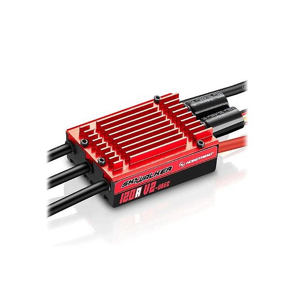 Controlador ESC Hobbywing Skywalker 120A 8S V2 com Ubec