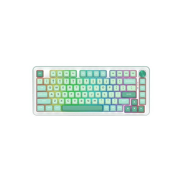 Teclado Mecânico Sem Fio Redragon Cyrus Pro K681MG RGB 75% - Branco