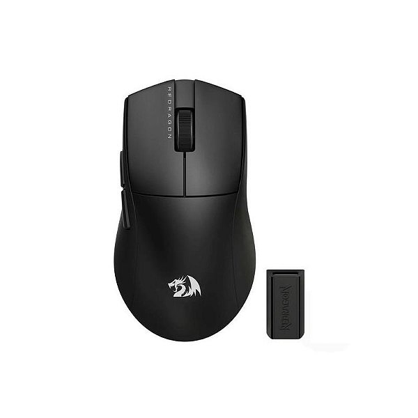 Mouse Gamer Redragon King Pro M916W-Pro 26000 DPI Sem Fio - Preto