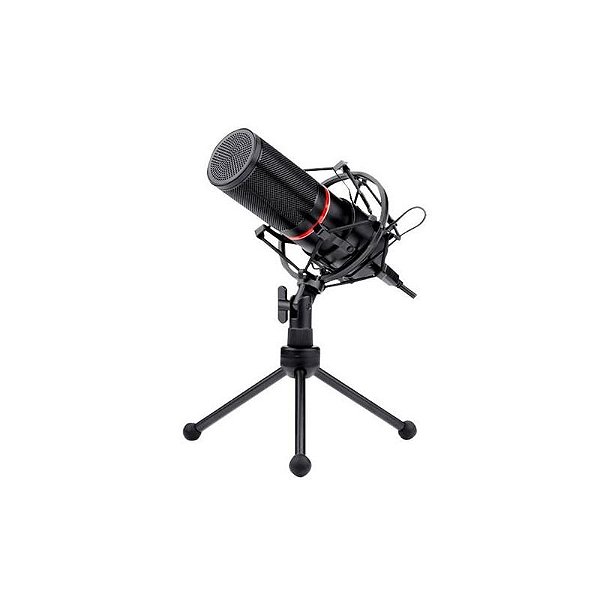 Microfone Gamer Redragon GM300 Blazar - Preto com Som Profissional