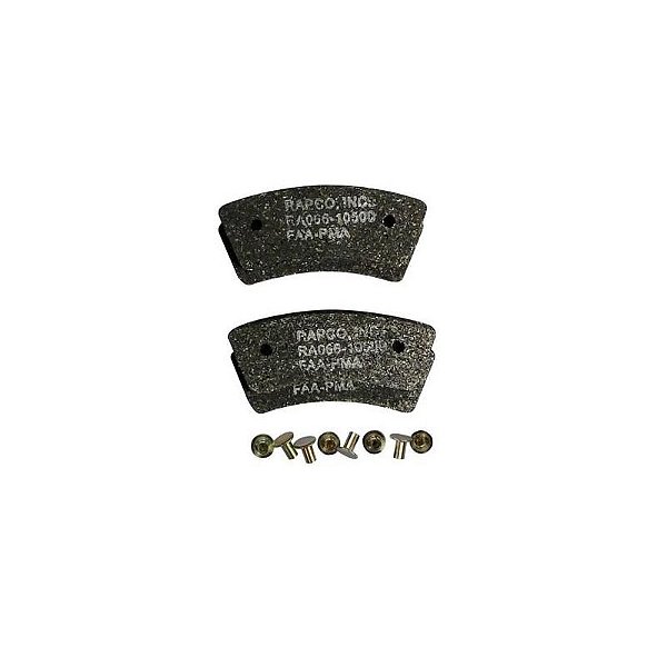 Kit De Revestimento De Freio Rapco (Pacote Com 4 Unidades) Ra066-10500-4K