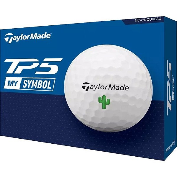 BOLA DE GOLFE TAYLORMADE TM24 TP5 CACTUS 12 UNIDADES