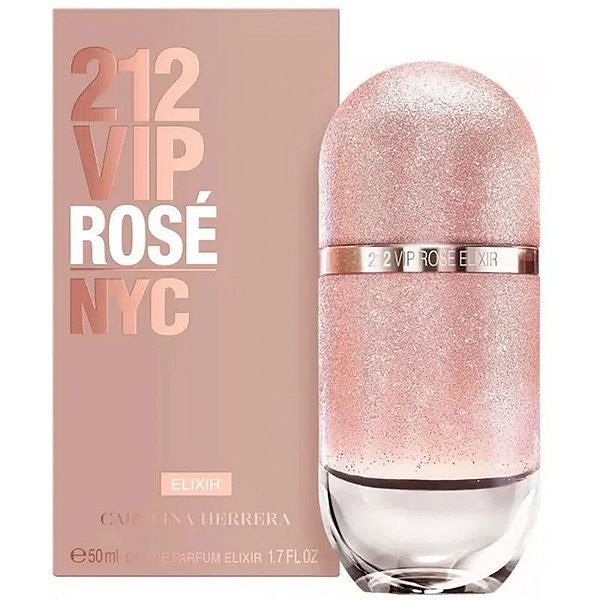 Perfume Feminino Carolina Herrera 212 VIP Rosé Elixir EDP 50mL