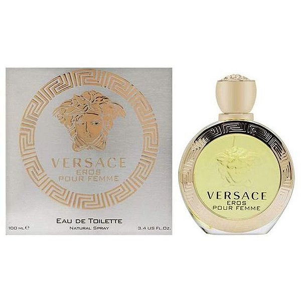Perfume Versace Eros Pour Feminino 100Ml Edt 8011003827343