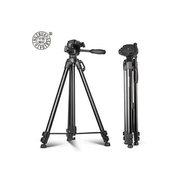 Tripé Profissional QZSD-Q1730 para Câmeras e Smartphones