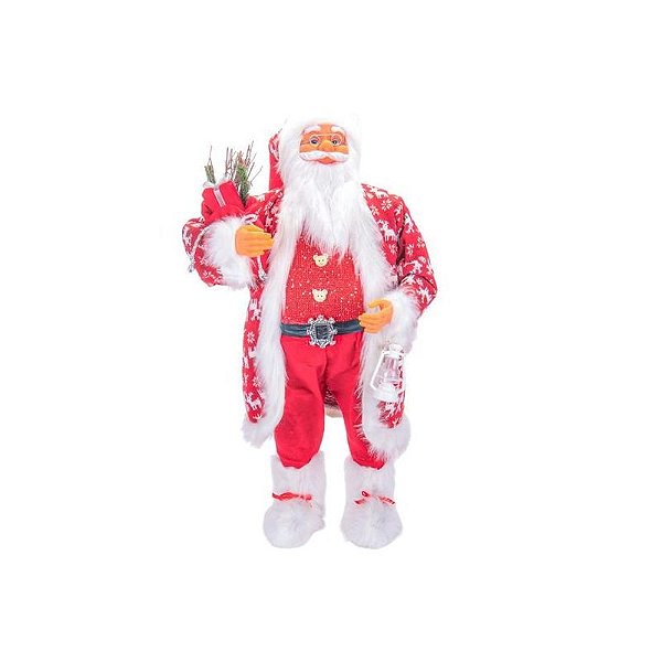 Papai Noel Decorativo Boneco 100CM - Natal Festivo e Elegante