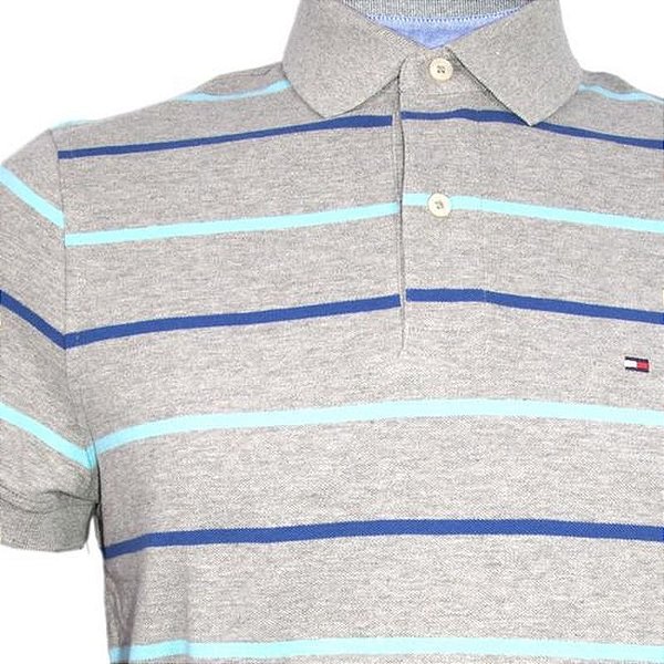 Polo M C8878A7672 4 0 Tommy Hilfiger 004 L Cinza