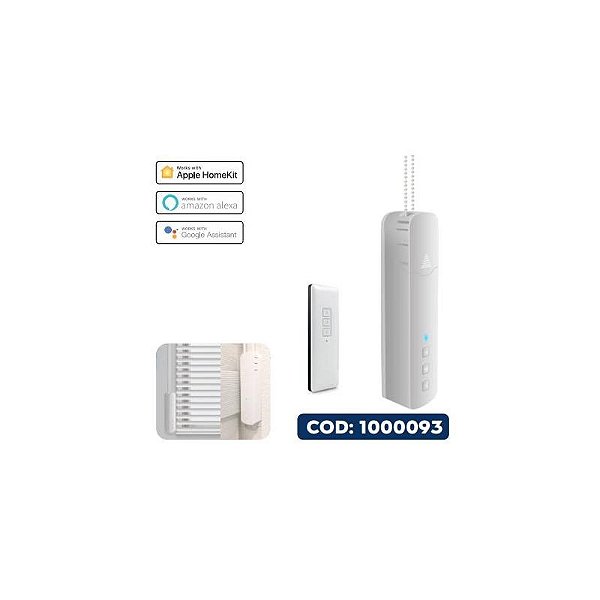 Motor Para Persiana Inteligente Zigbee Zemismart M515Egb - Controle Remoto Integrado