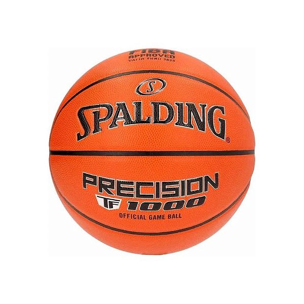 Bola de Basquete Spalding TF-1000 Precision FIBA 2023 Tamanho 7