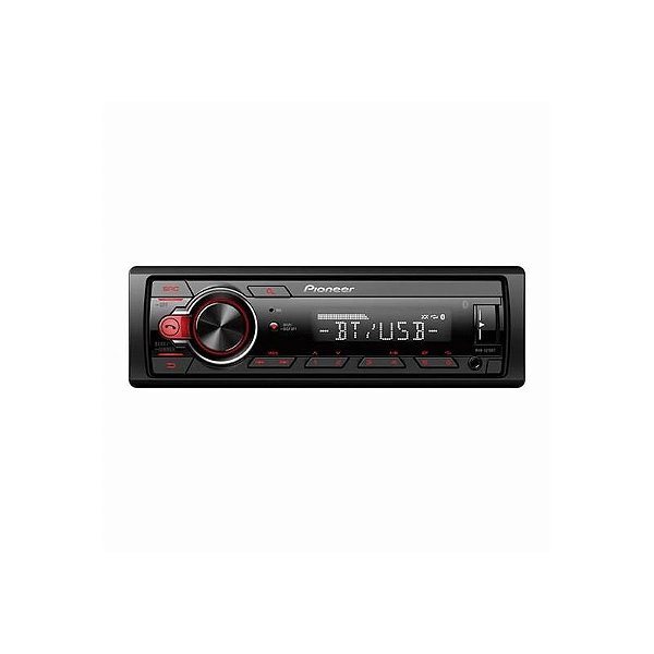 Receptor de Áudio para Carro Pioneer MVH-S215BT com Bluetooth e USB