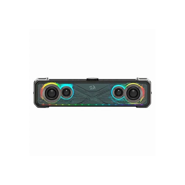 Caixa de Som Bluetooth Redragon Surge GS817 RGB - Conexão 3.5MM - Preto