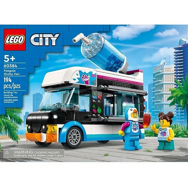 Construção Lego Cidade - Van do Pinguim | 60384 194 peças