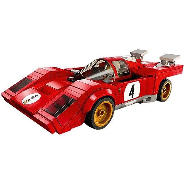 Lego Speed Champions Ferrari 512 M 1970 - Conjunto de 291 Peças - 76906