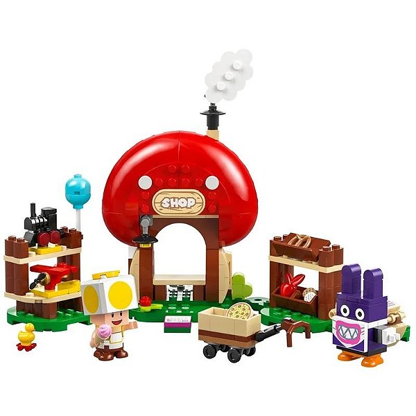 Conjunto de Expansão Lego Super Mario: Nabbit na Loja do Toad - 71429 (230 Peças)