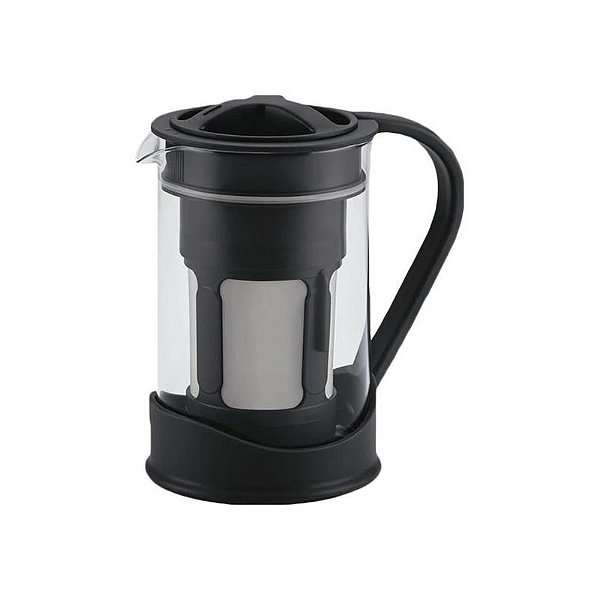 Cafeteira Bonjour Cold Brew 10 Xícaras - Preto para Preparar Café Gelado