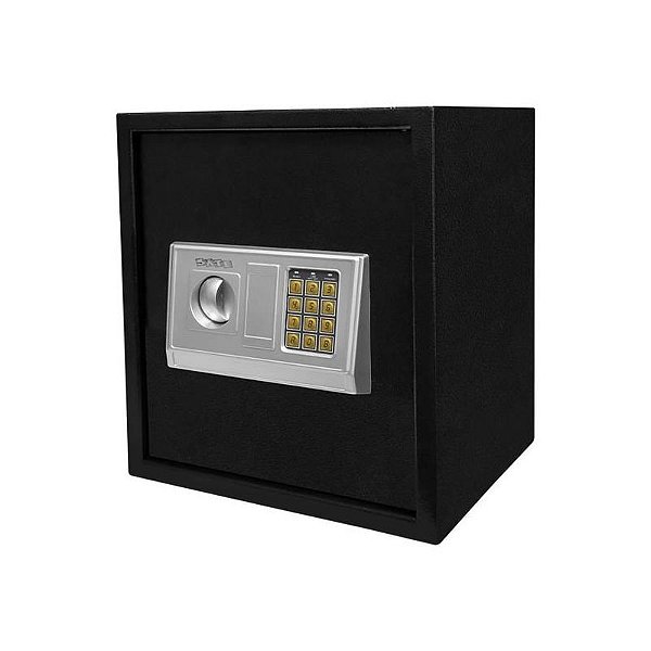 Cofre Digital A-CF4001 34L à Pilha - Preto e Prata