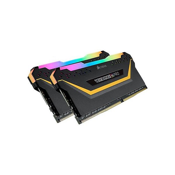 Memória RAM Corsair Vengeance Pro RGB 16GB (2x8GB) DDR4 3200MHz - CMW16GX4M2C3200C16-Tuf