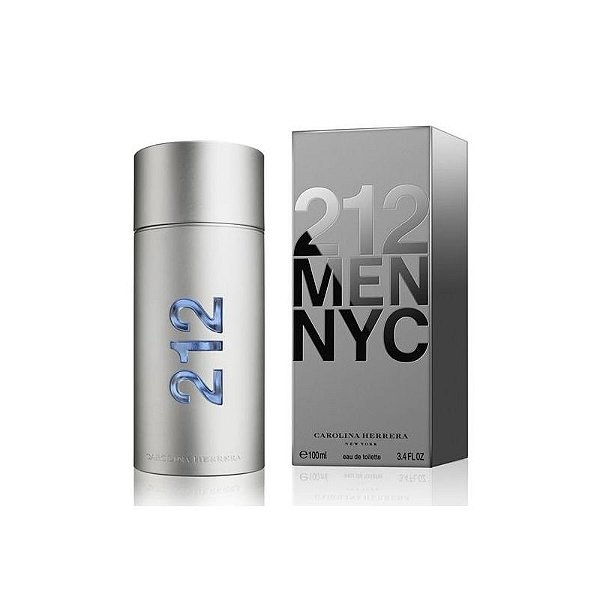Perfume Carolina Herrera 212 Nyc Men Edt 100Ml - Fragrância Masculina