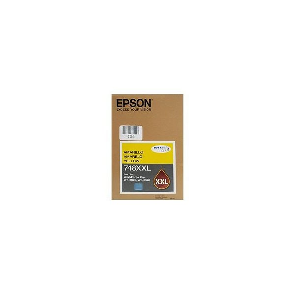 Tinta Epson T748Xxl420-A Amarelo 69 Ml (Wf-6090/6590)