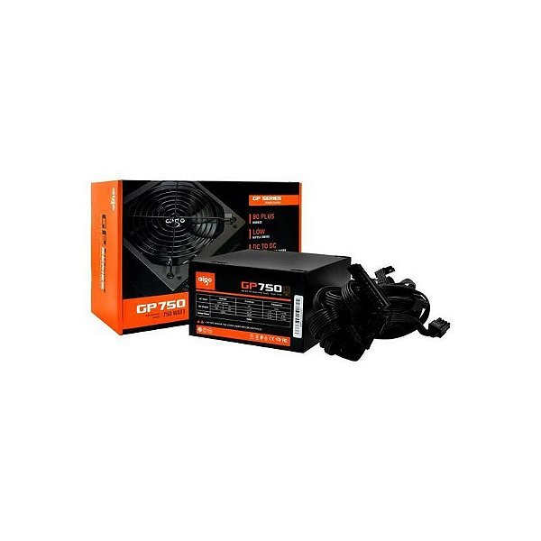 Fonte de Alimentação Aigo GP750 750W 80+Bronze ATX