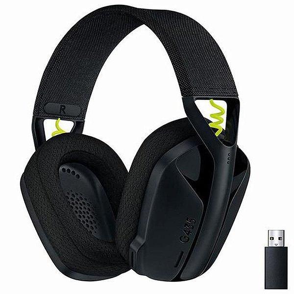 Fone de Ouvido Gamer Logitech G435 Wireless - Preto (Modelo 981-001049)