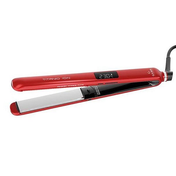 Mini Chapinha Gama Titanium Vermelha CP14 928/3684 - Alisadora de Cabelo Profissional