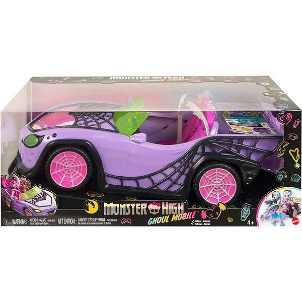 Carrinho Monster High Ghoul Celular Mattel Hhk63