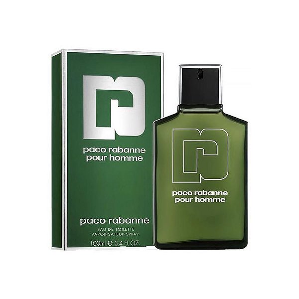 Perfume Masculino Paco Rabanne Pour Homme Eau de Toilette 100ml