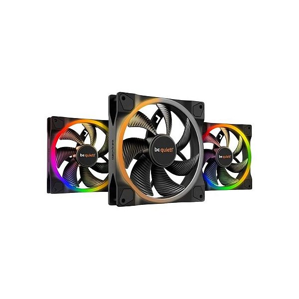 Ventoinha Be Quiet! Light Wings ARGB 120MM - Preto