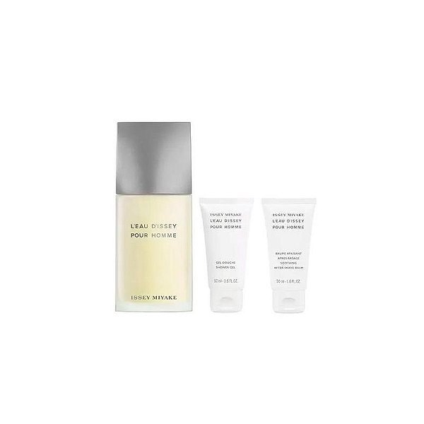 Kit Issey Miyake L Eau D Issey Edt M 125Ml 3 Peças