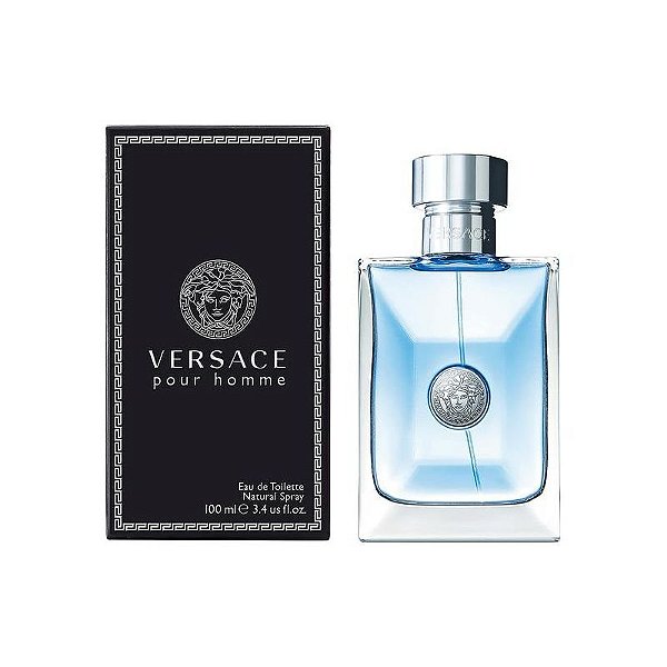 Perfume Versace Pour Homme Edt 100Ml - Fragrância Masculina