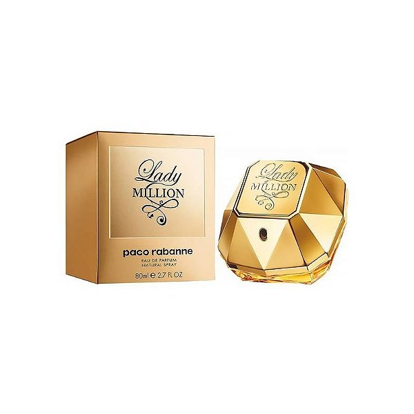 Perfume Paco Rabanne Lady Million Edp Feminino 80Ml
