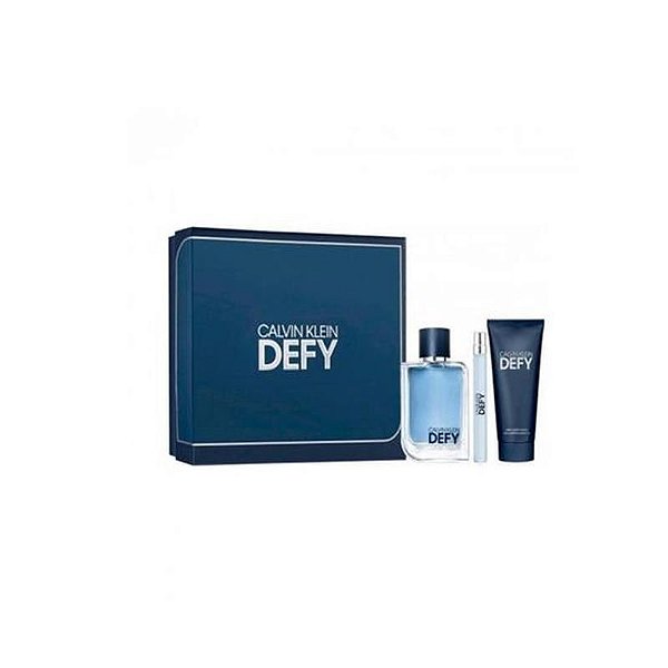 Perfume Kit Calvin Klein Defy Eau De Toilette 100Ml