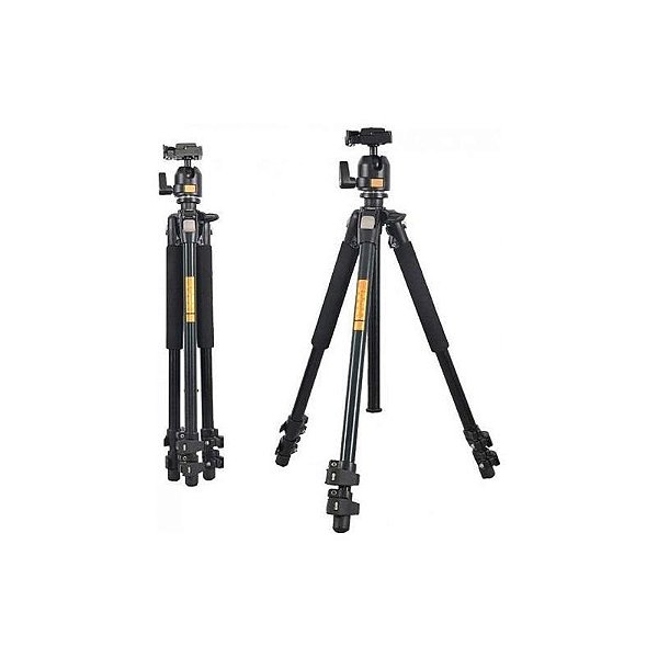 Tripé Profissional com Cabeça Panorâmica para Fotografia - Modelo Qzsd Q301