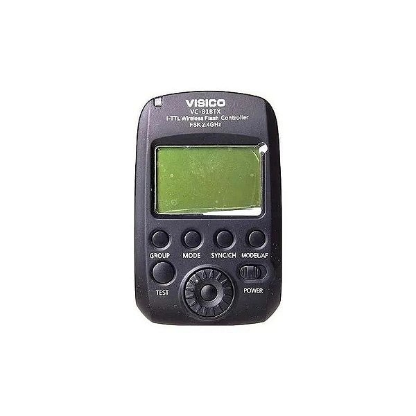 Transmissor Rádio Flash Profissional VC 818 TX TTLs para Câmeras Sony
