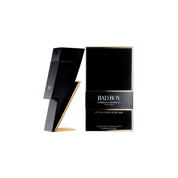 Perfume Carolina Herrera Bad Boy Eau De Toilette Masculino 100Ml