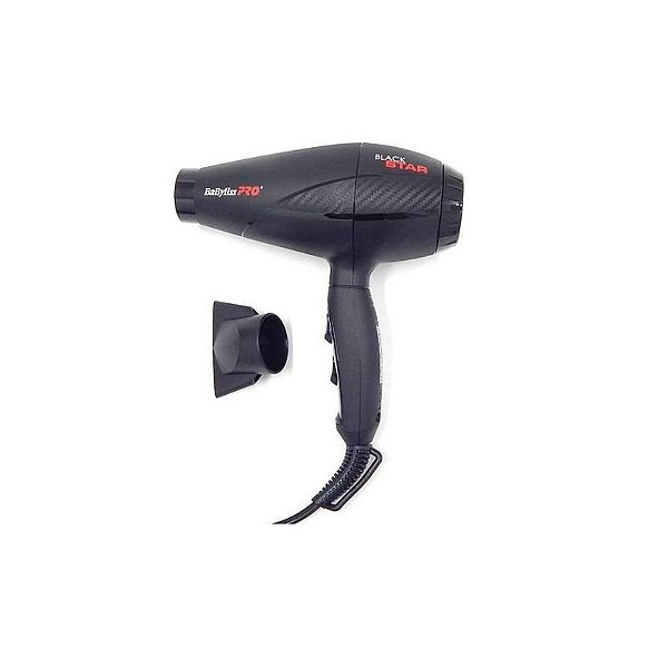 Secador de Cabelo Babyliss Pro Black Star 2000 Tensão 220