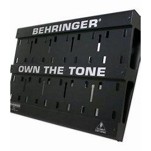 Behringer PB10 BK - Pedalboard Profissional para Músicos e Performances ao Vivo