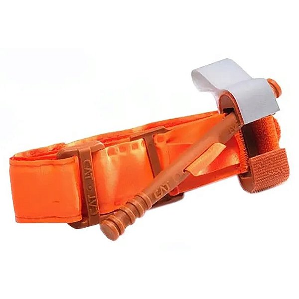 Torniquete Tático Cat Combat Gen7 220I972 - Cor Laranja Para Emergências