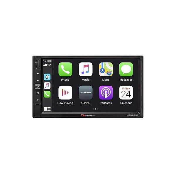 Rádio Automotivo Nakamichi NAM3510 com Conexão Bluetooth e USB