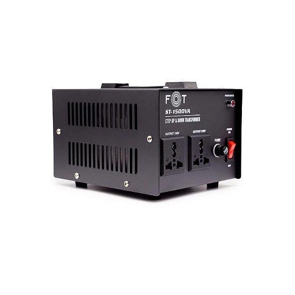 Estabilizador FGT ST-1500VA Bivolt - Preto, Proteção e Estabilidade Elétrica