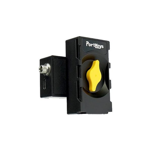 Portkeys BD1 NP-F Conector Duplo para Câmeras Profissionais