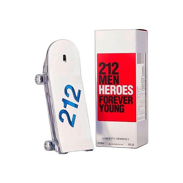 Perfume Carolina Herrera 212 Men Heroes - Eau de Toilette Masculino 90ML