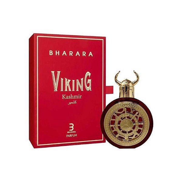 Perfume Masculino Bharara Viking Kashmir - 100ml - Aromas Sofisticados e Indeléveis
